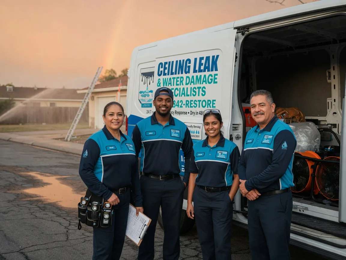 Ceiling Leak Cleanup company in Veblen, SD
